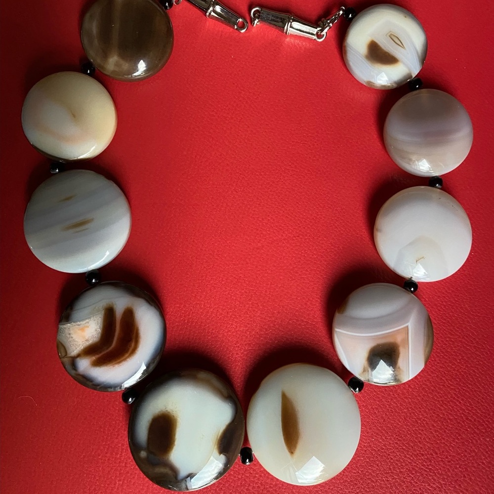 Agate necklace